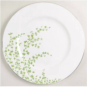 SET OF 2 Kate Spade by Lenox Gardner Street Green Saucer 5.75"